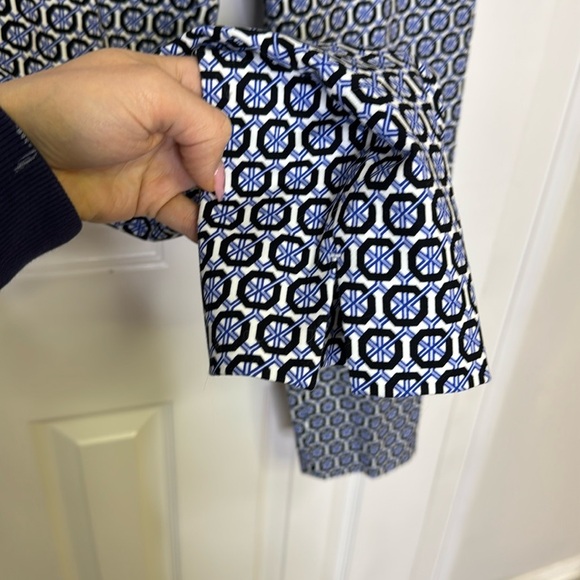 Cynthia Rowley geometric pants size 2 - Picture 6 of 8